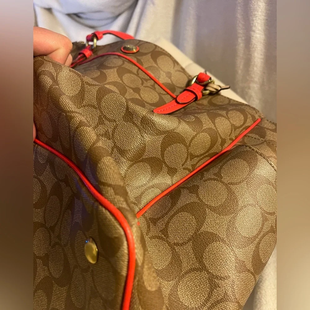 COACH Diaper / Gym / Laptop / Travel Shoulder Bag Tote - Picture 11 of 16